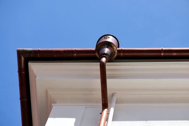 Copper Gutter Service detail
